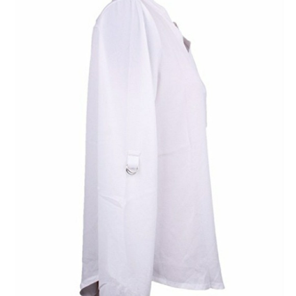 Wrinkle free white blouse - Picture 2 of 2